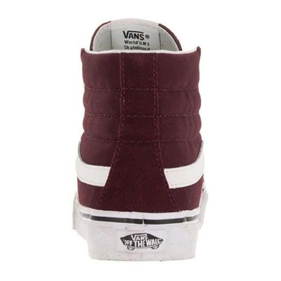 Vans Sk8-Hi Slim Windsor Wine Skate Shoe WM 6 NWOB - Picture 2 of 5